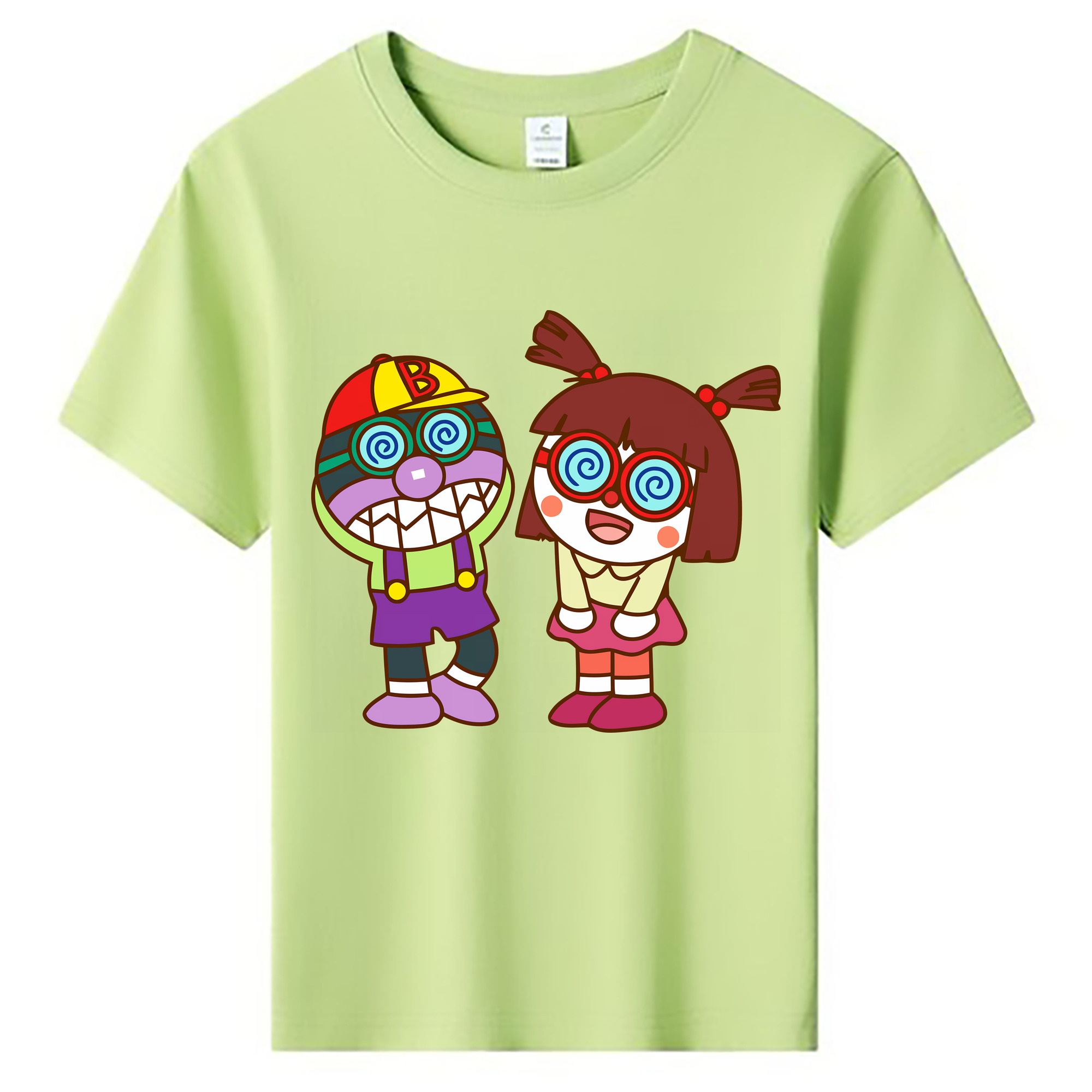 （画像用） アンパンマン Anpanman 綿100％キッズTシャツ（フロントプリント）